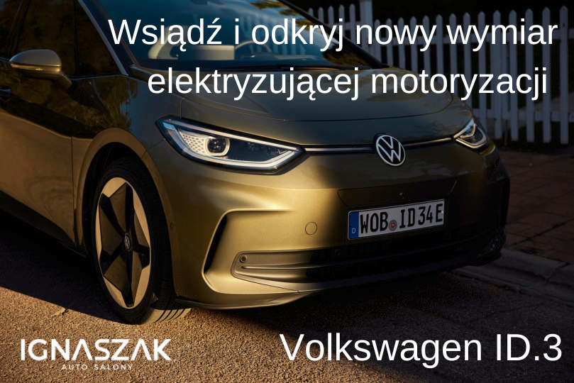 Zapraszamy na jazdy testowe Volkswagen ID.3